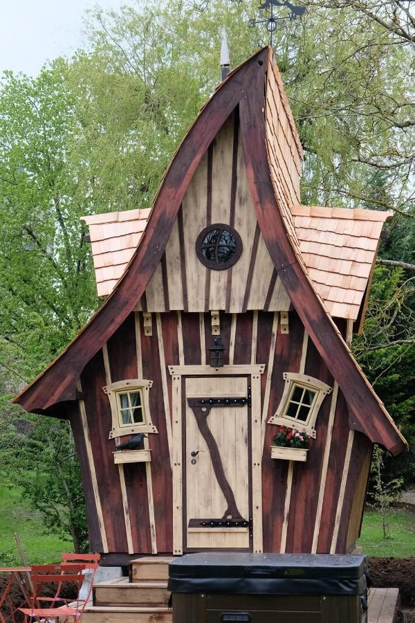 La Cabane De Merlin Les Molieres Exterior photo